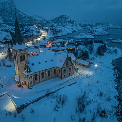 Vågan Church (Drone), Norway