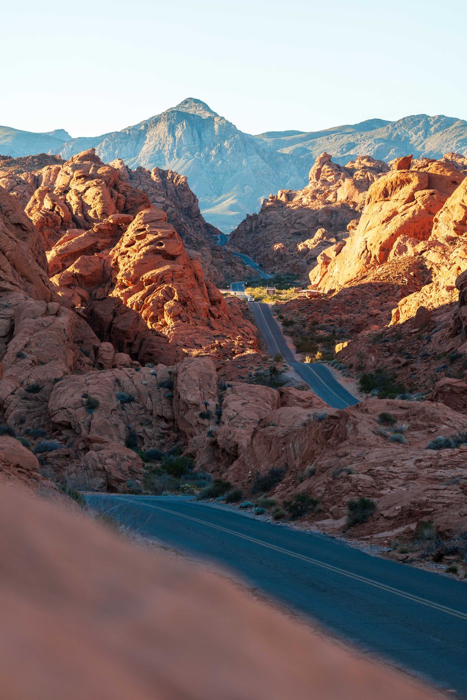 Vally of Fire Mouse Tank Road, USA