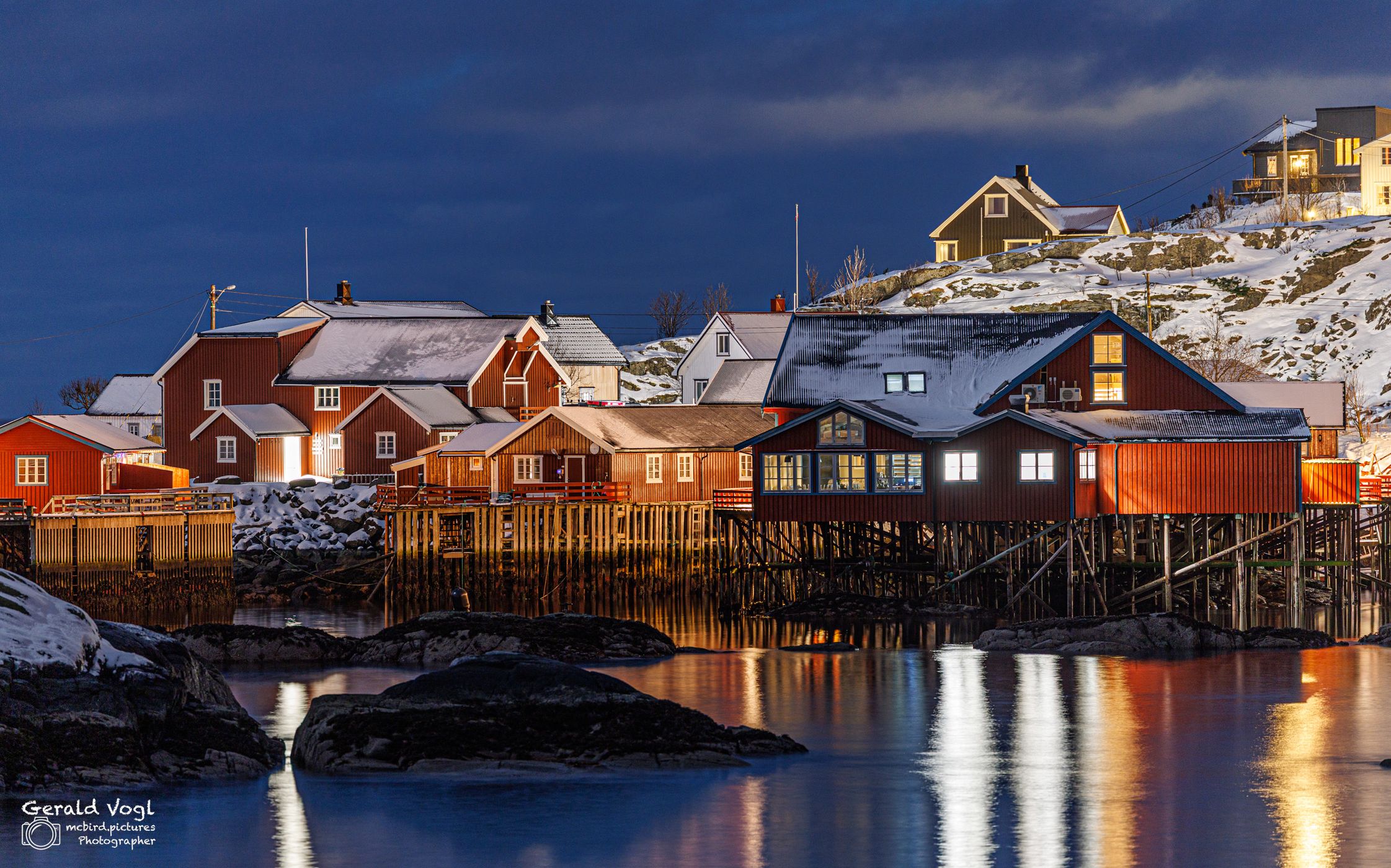 View of Å i Lofoten, Norway