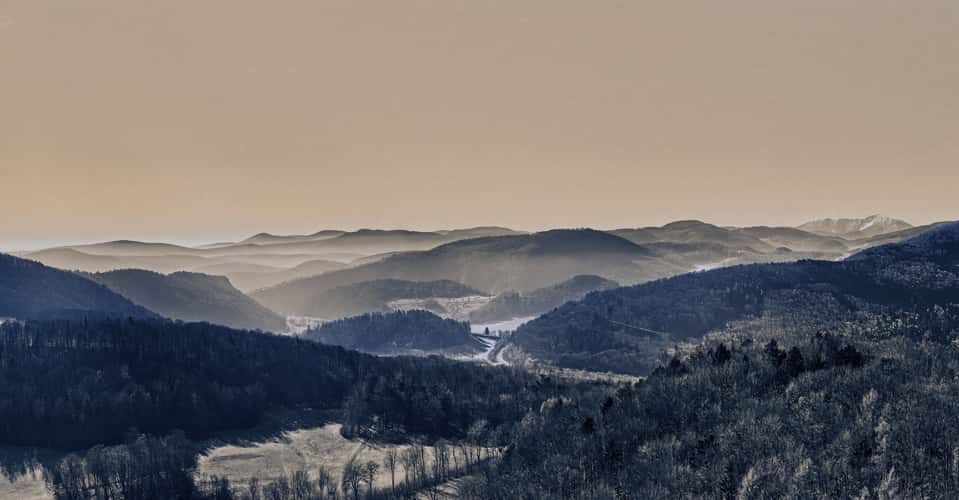 View towards Schneeberg