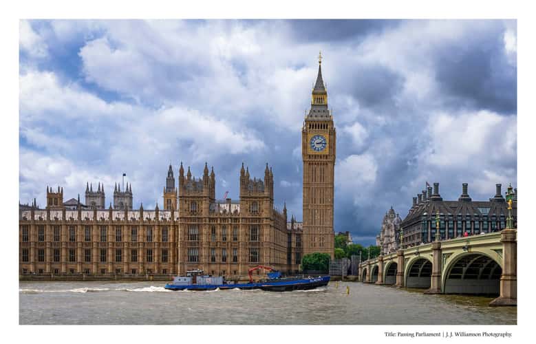 Westminster Bridge and Big Ben, London
