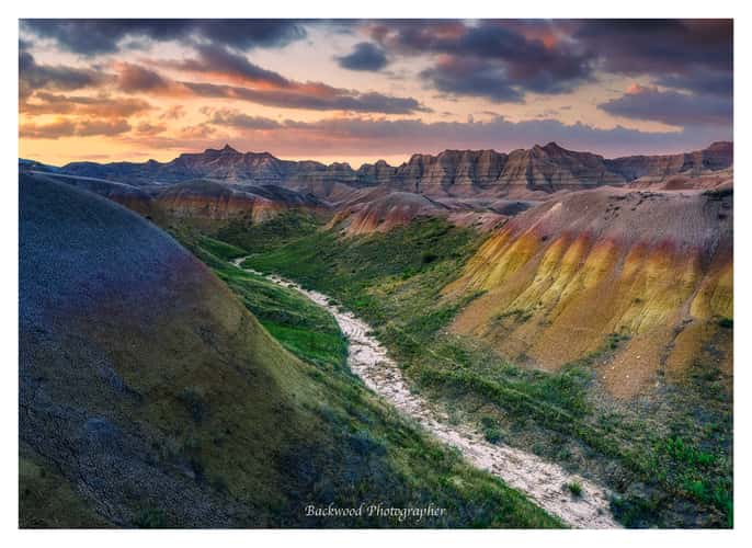 Yellow Hills of the Badlands