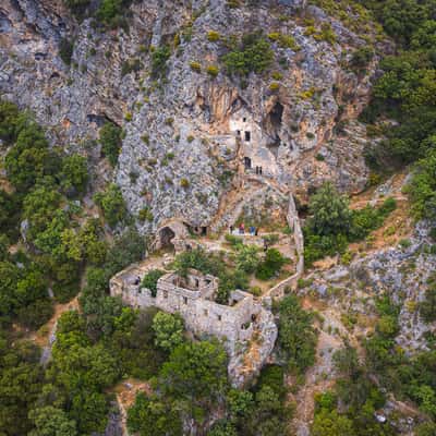 Af Kule Monastery (drone), Turkey (Türkiye)