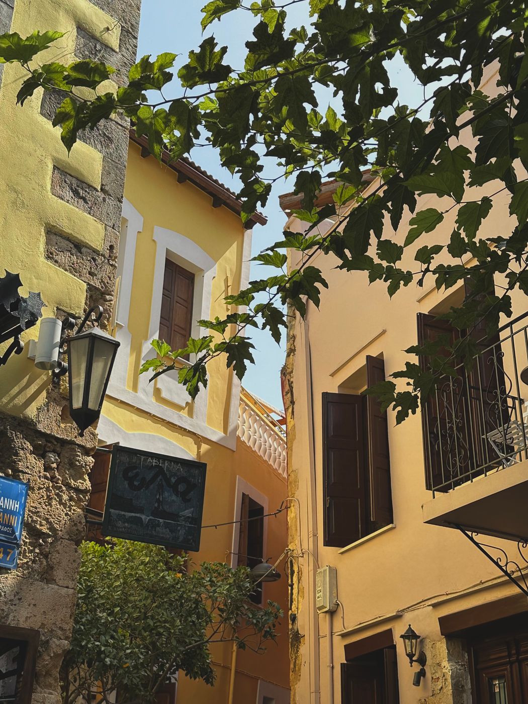 Alley in Chania - Greece, Greece