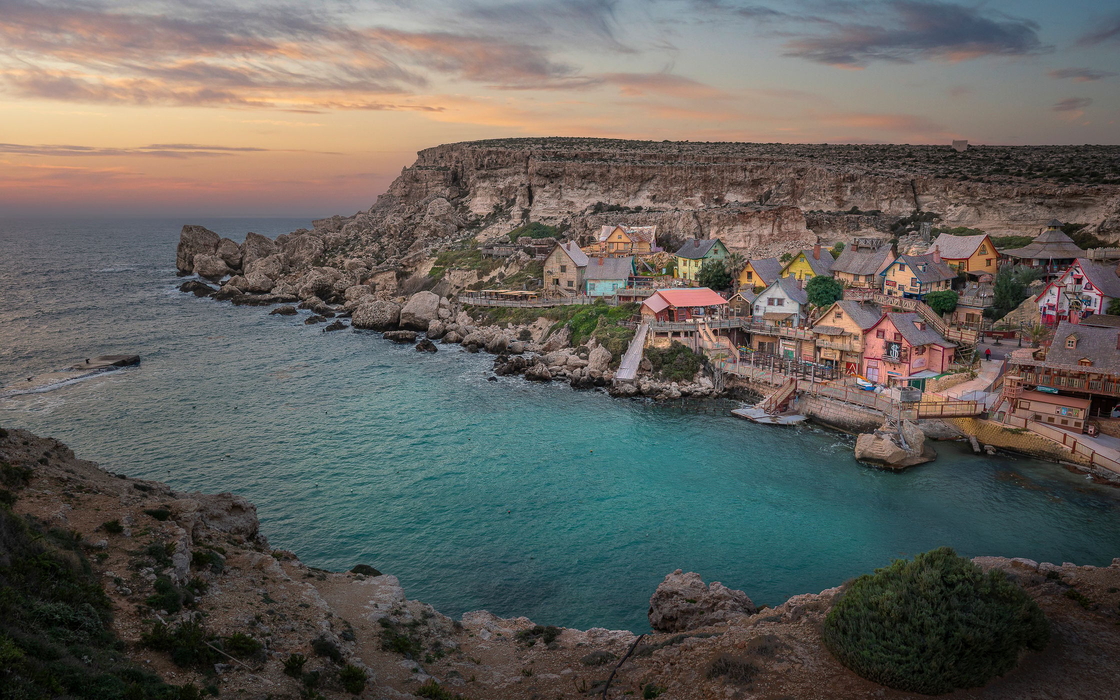 Anchor Bay - Popeye Village, Malta