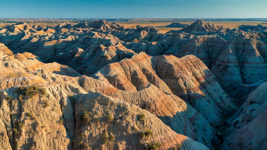 badlands view