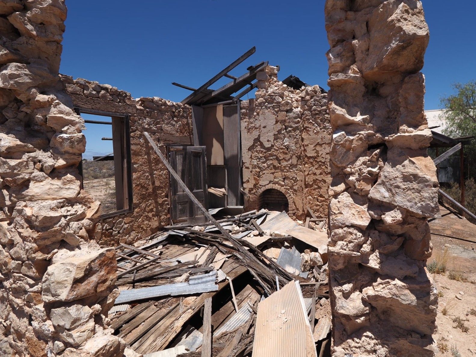 Balladonia Homestead Ruins, Australia
