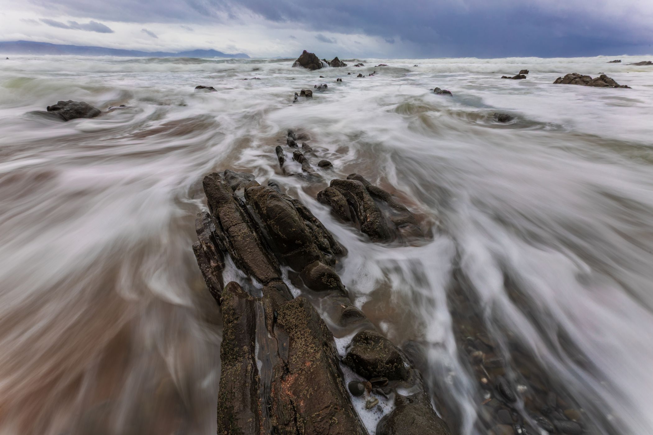 Barrika beach, Spain