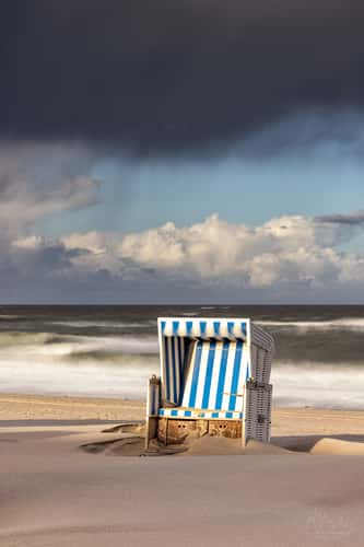 Beach chairs (Strandkörbe) on Sylt