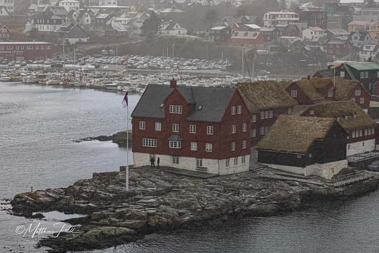 Blick auf Tórshavn