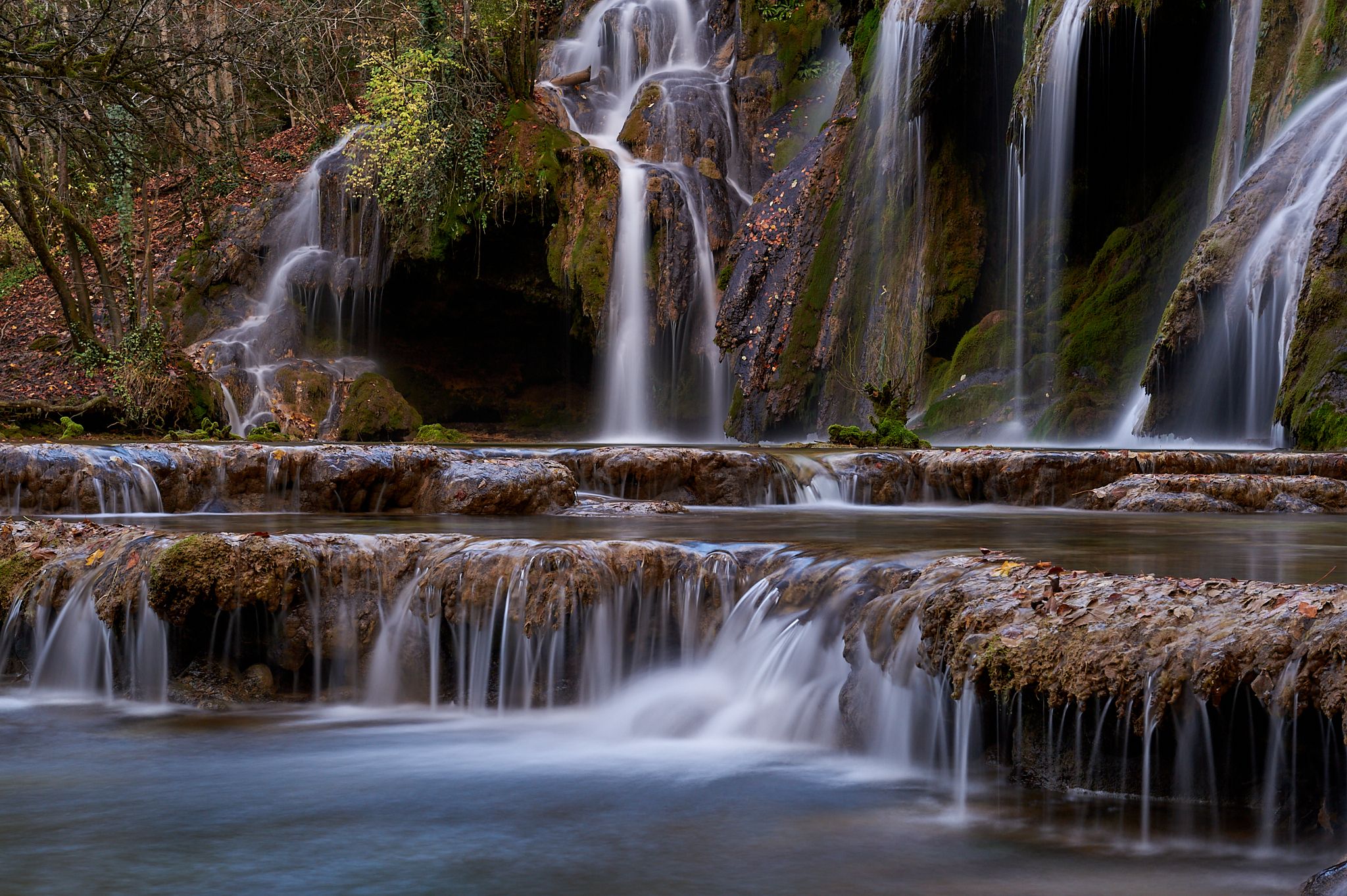 Cascade des tufs, Les Planches-prés-Arbois, France