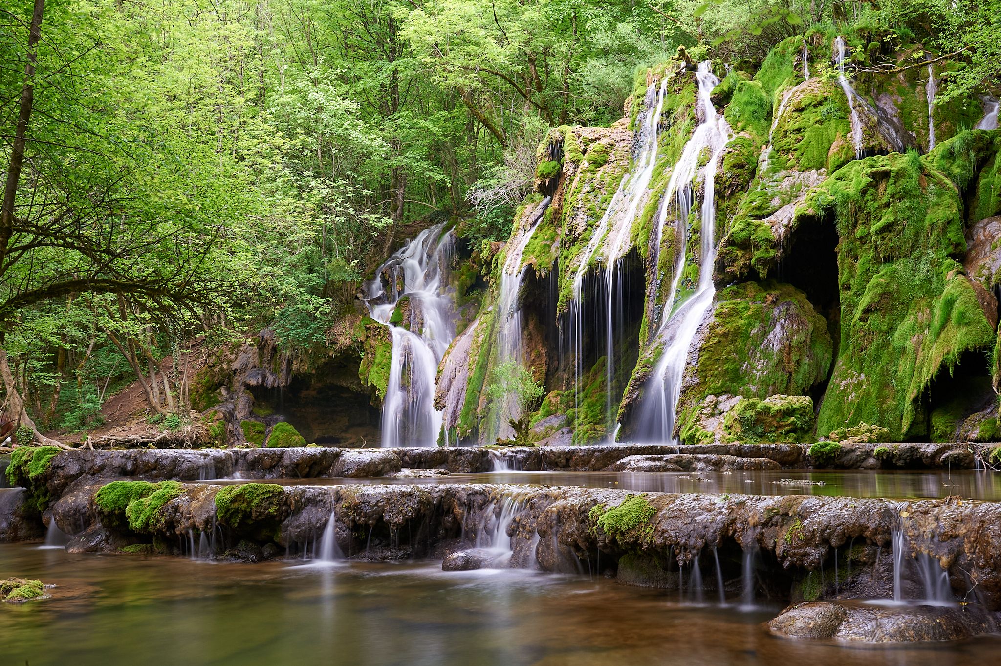 Cascade des tufs, Les Planches-prés-Arbois, France