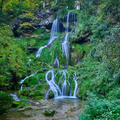 Cascade du Moulin de Vermondans, France