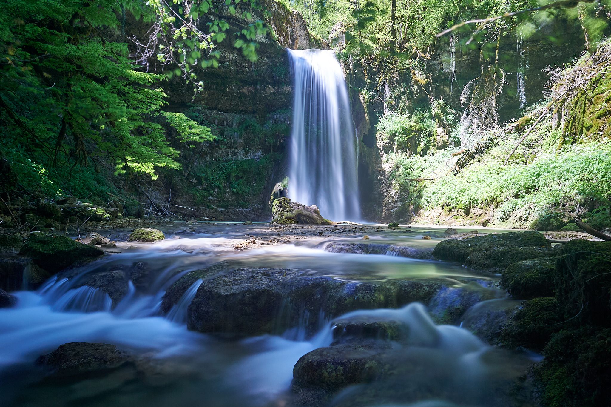 Cascade du Moulinet, France