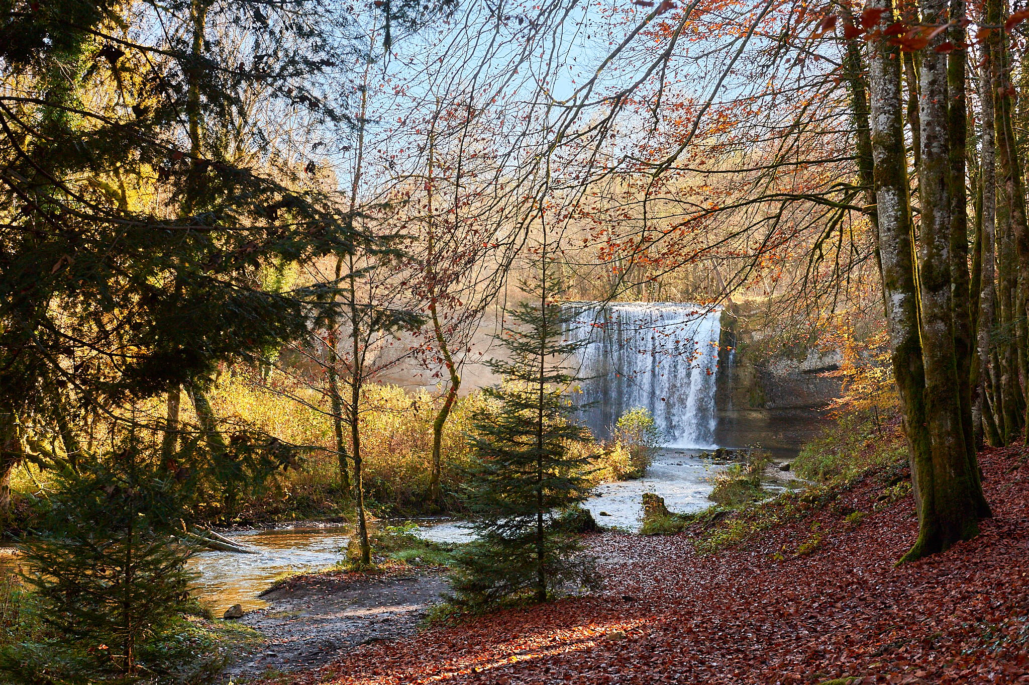 Cascade du Saut de la Forge, France