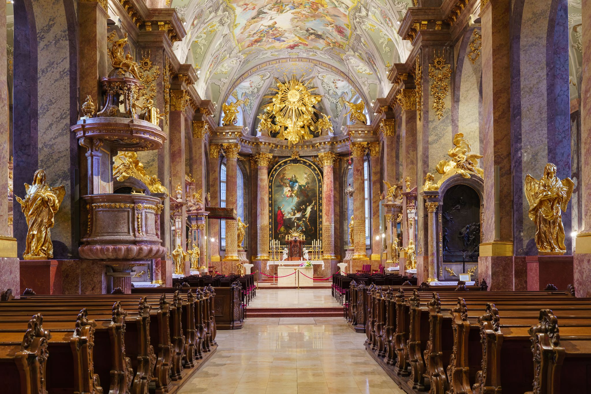 Cathedral Basilica of the Assumption of Our Lady, Győr., Hungary