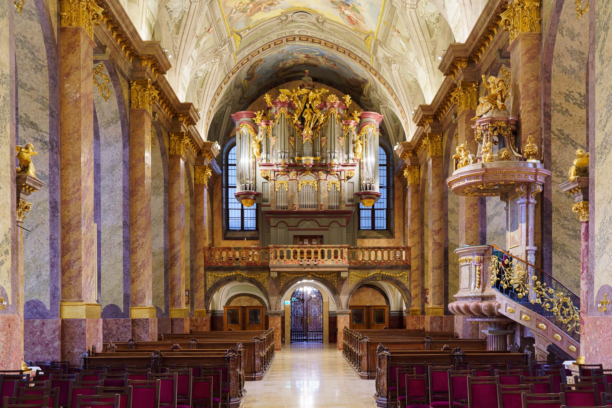 Cathedral Basilica of the Assumption of Our Lady, Győr., Hungary