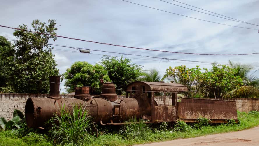 Cemitério de locomotivas