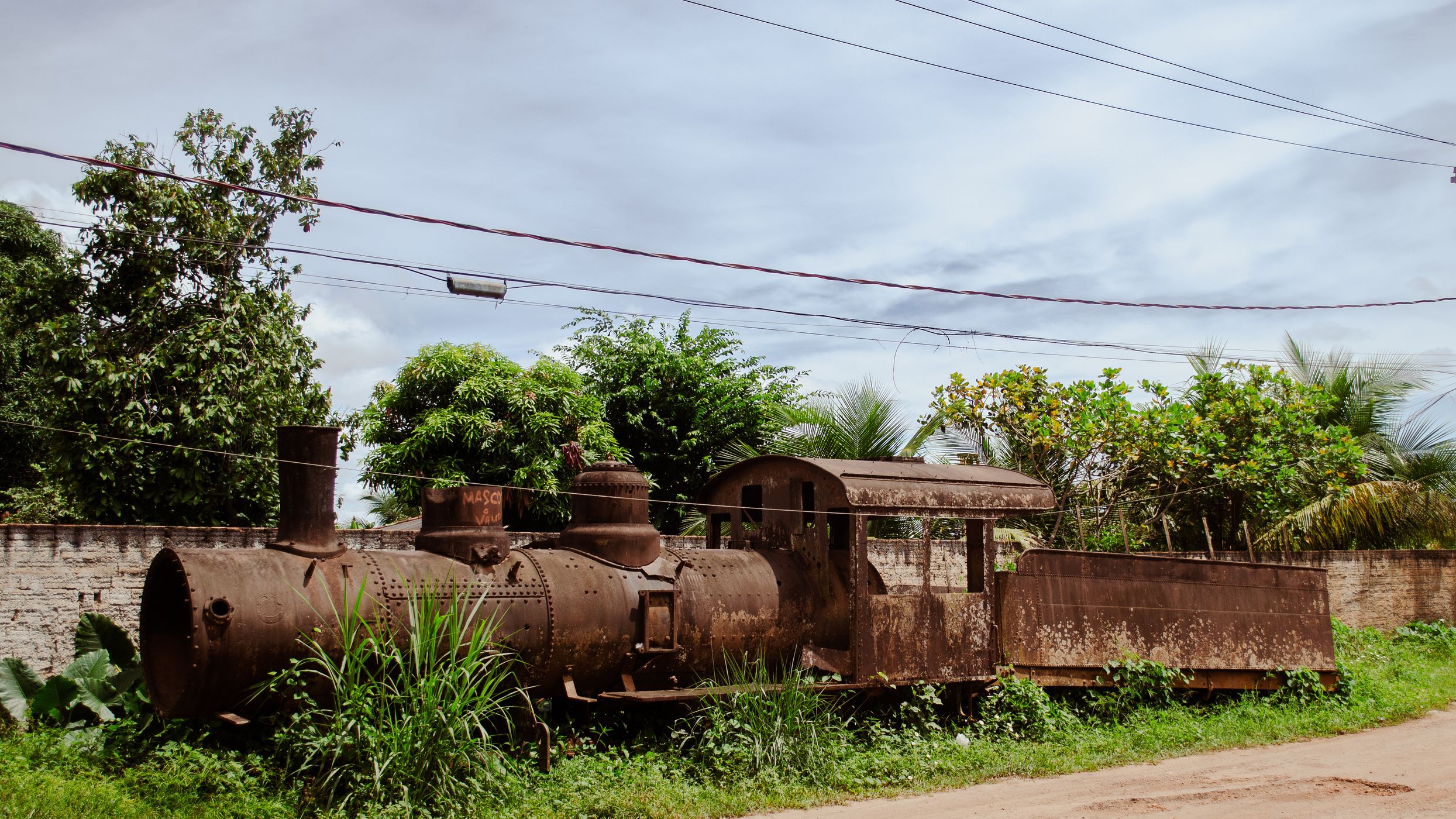 Cemitério de locomotivas, Brazil