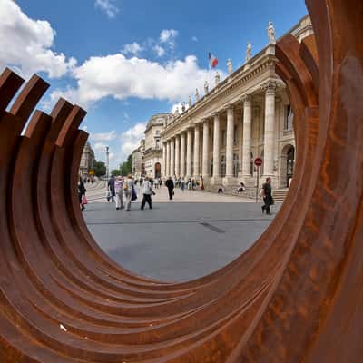 Centre ville de Bordeaux, France