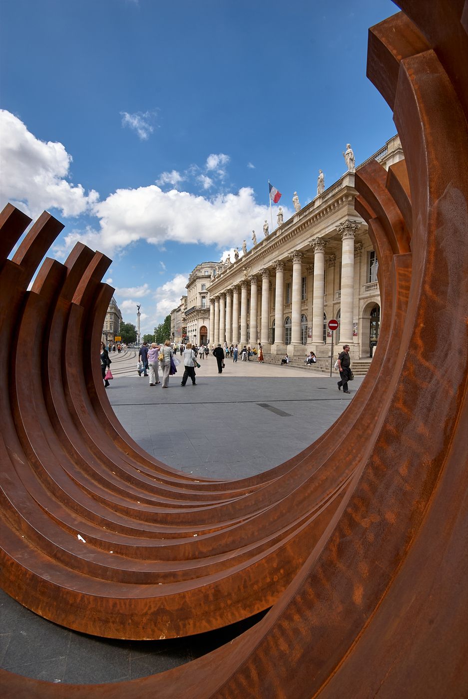 Centre ville de Bordeaux, France