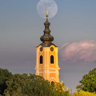 Church in Báč, Slovakia (Slovak Republic)
