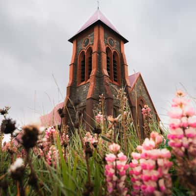 Church in Port Stanley, Falkland Islands (Malvinas)