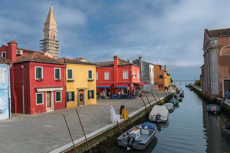 Colourful houses from Burano