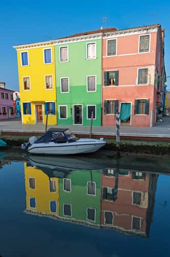 Colourful houses from Burano