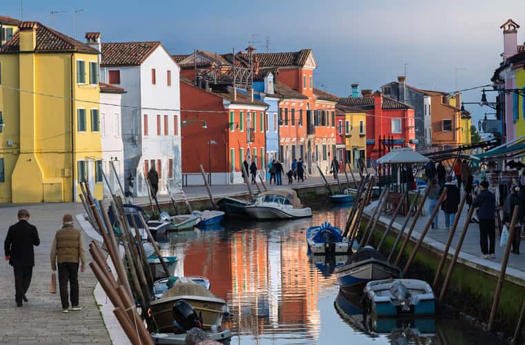 Colourful houses from Burano