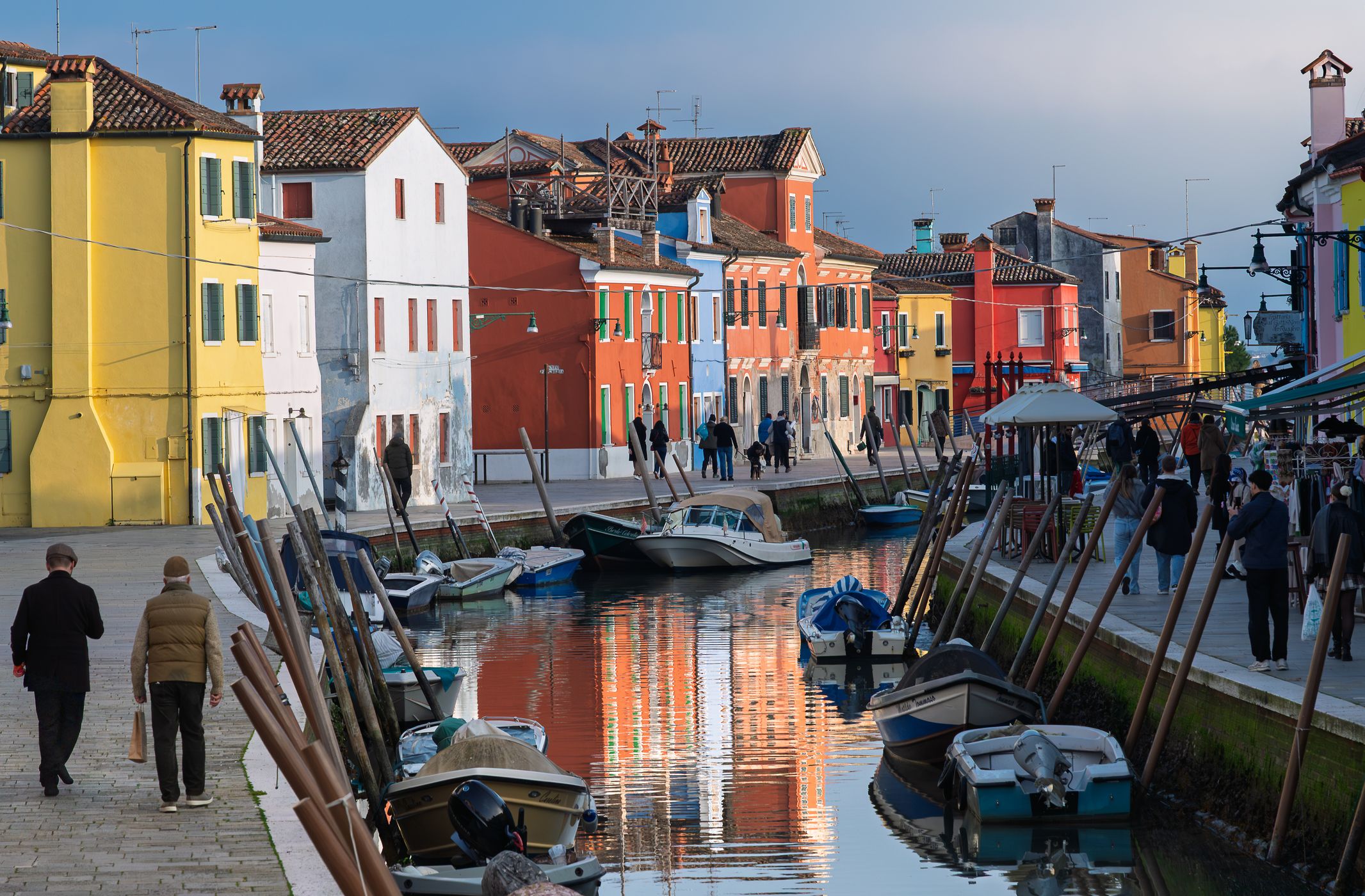 Colourful houses from Burano, Italy