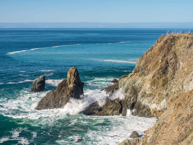 Costline view at Highway 1