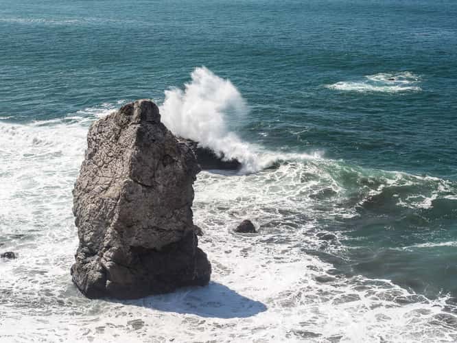 Costline view at Highway 1