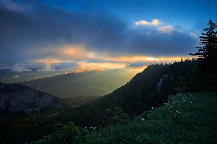Creux du Van sunrise