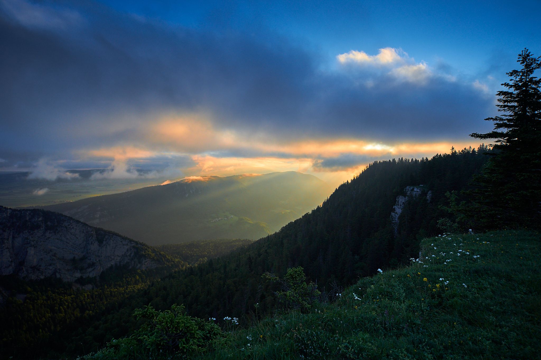 Creux du Van sunrise, Switzerland