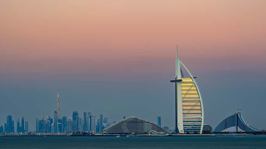 Dubai skyline photo spot
