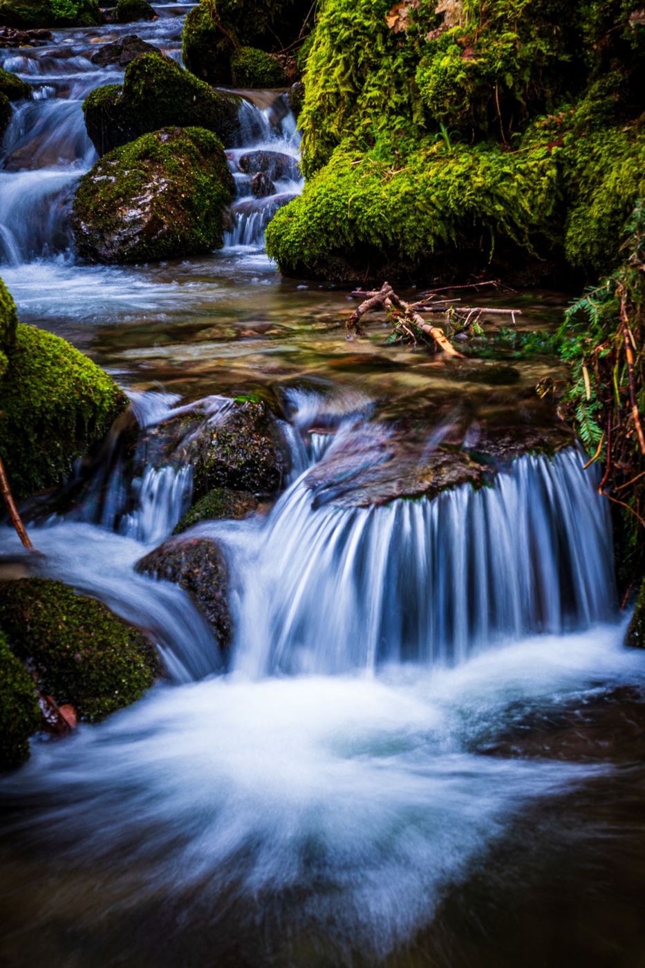 Edelfrauengrab Wasserfälle, Black Forest, Germany