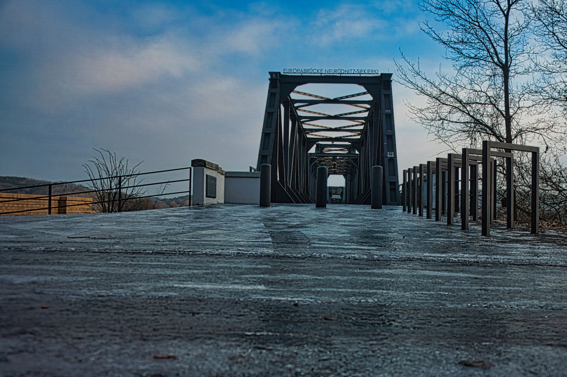 Europe Bridge Neurüdnitz, Poland