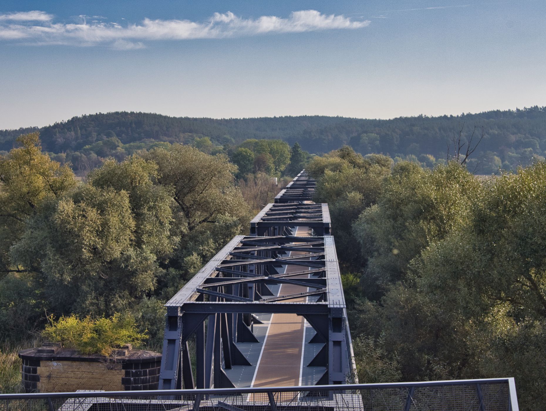 Europe Bridge Neurüdnitz, Poland