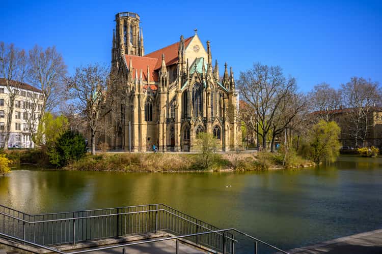 Feuersee / Johanneskirche, Stuttgart