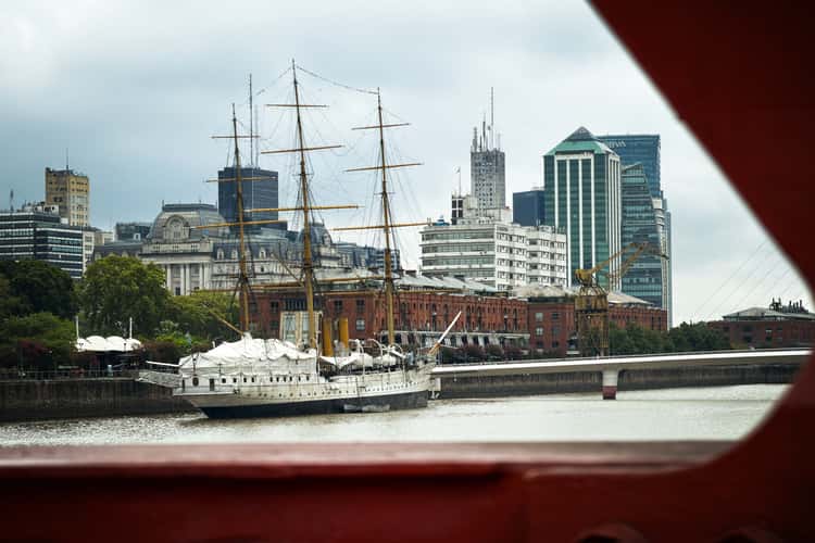 Fragata A.R.A. Sarmiento, Buenos Aires