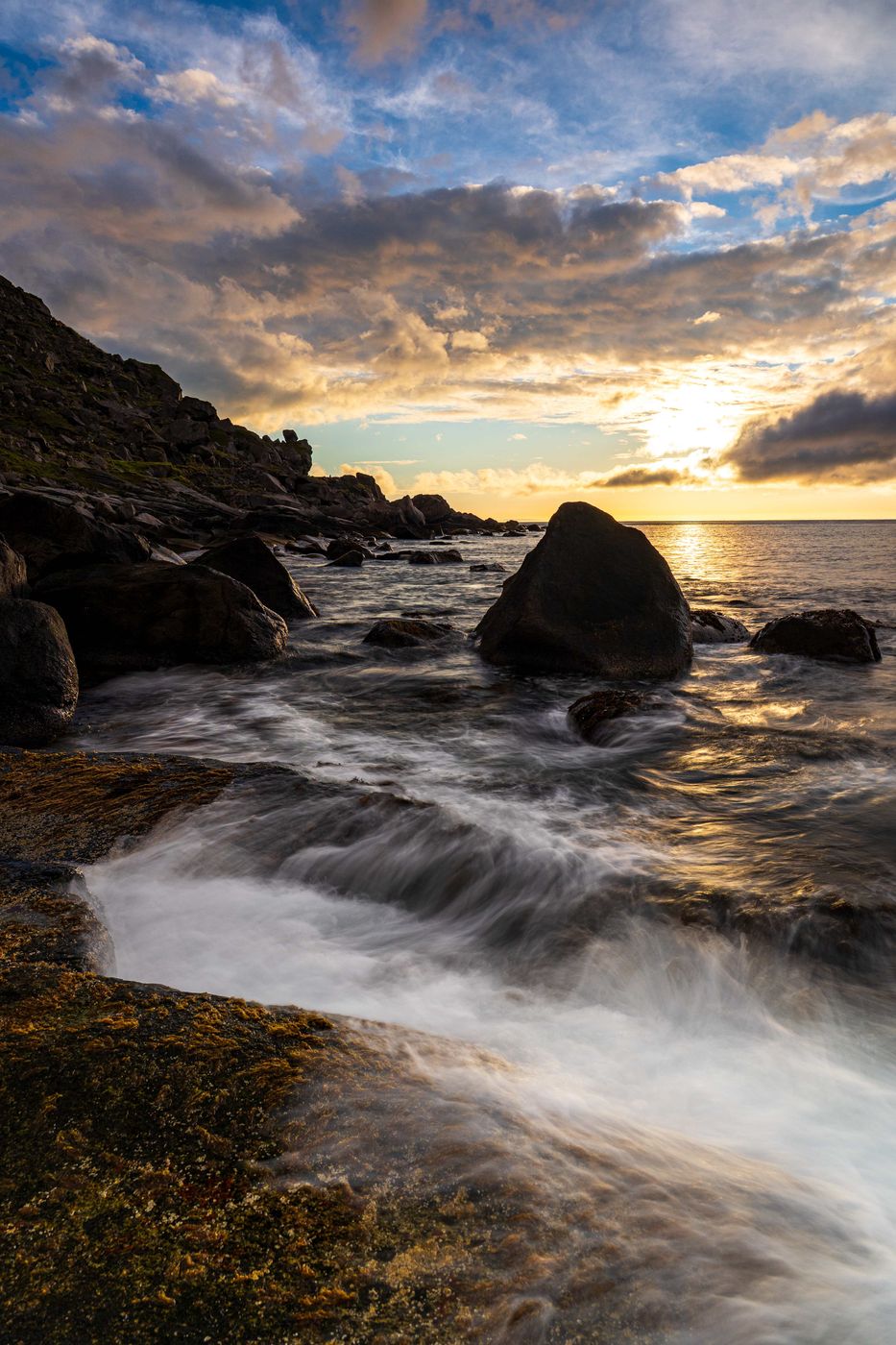 High Tide at Uttakleiv, Norway