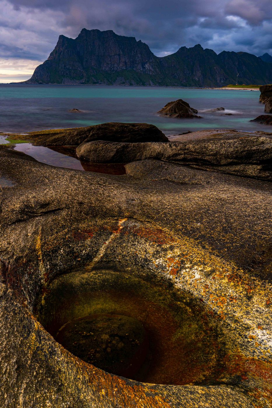 High Tide at Uttakleiv, Norway