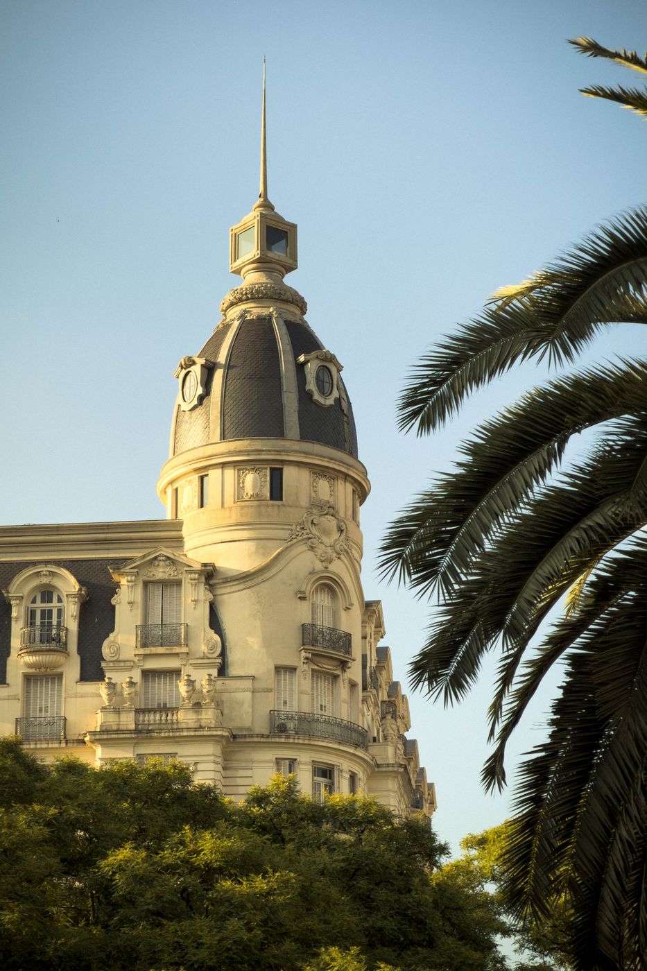 Historical buildings at Plaza Mariano Moreno, Buenos Aires, Argentina
