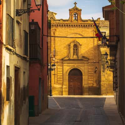 Huesca street, Spain