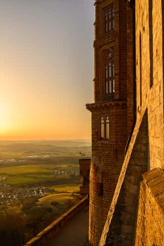 Inner courtyard Hohenzollern Castle