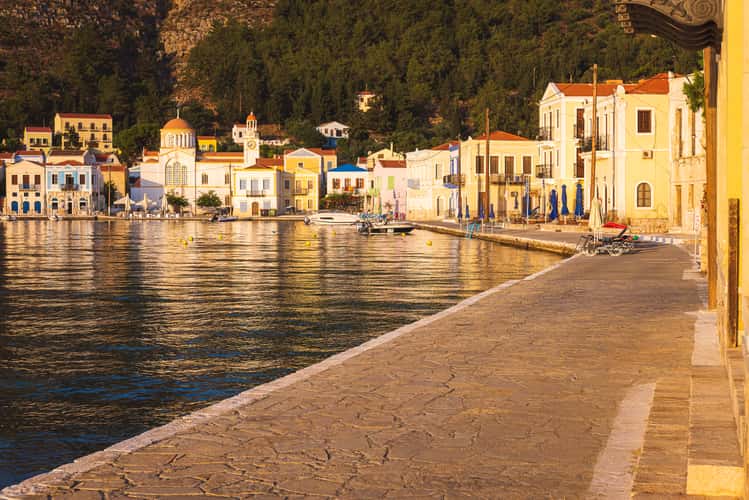 Inside old town of Kastellorizo
