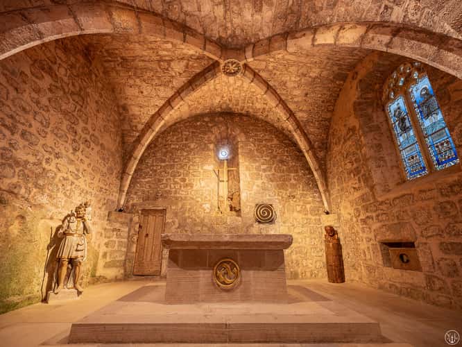 La Couvertoirade - Saint Christol church
