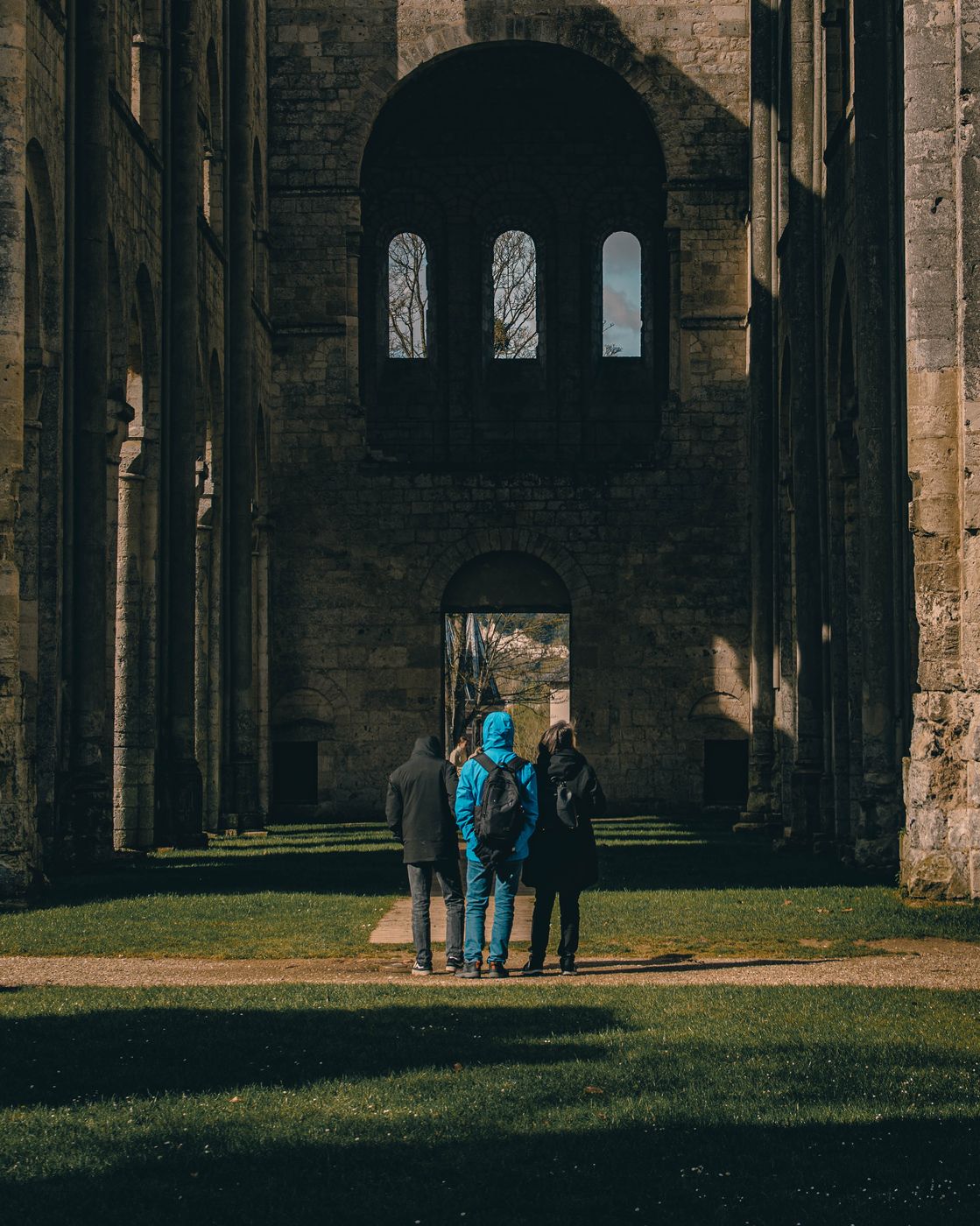 L'Abbaye de Jumièges, France