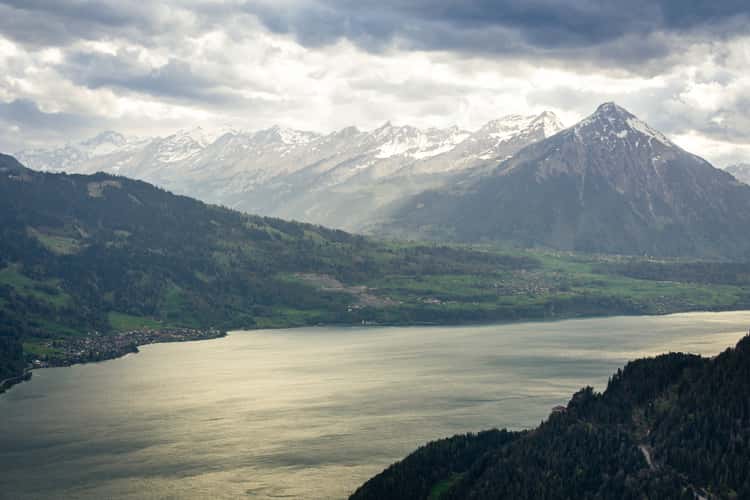 View from Harder Kulm